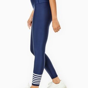 Addison Bay NWT Everyday Leggings XS Navy + White